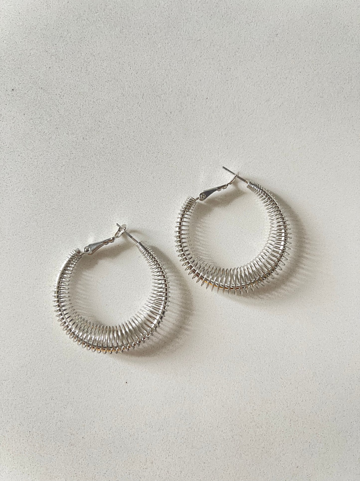 Spiral Hoop Earrings