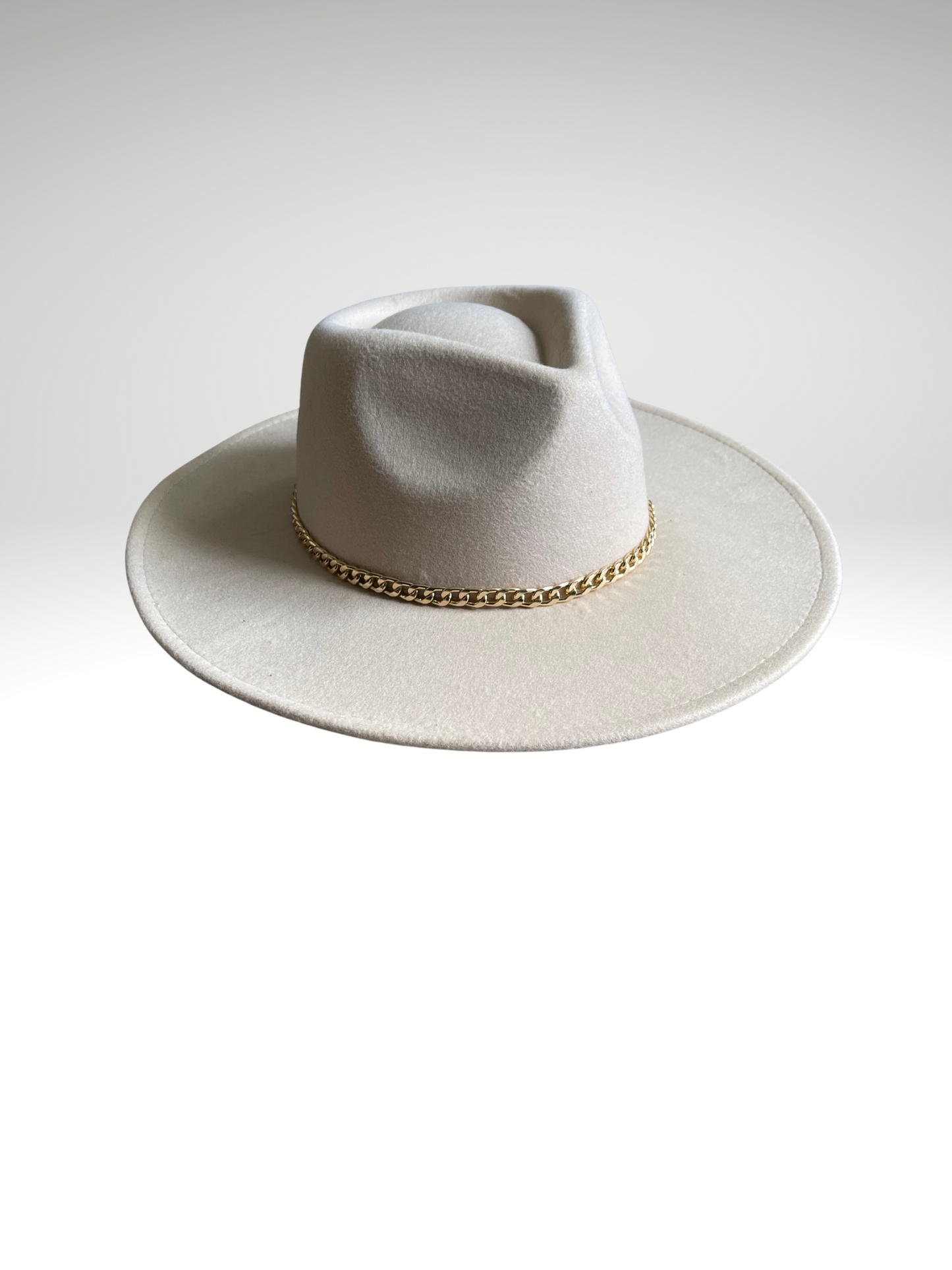 FAUX SUEDE FEDORA